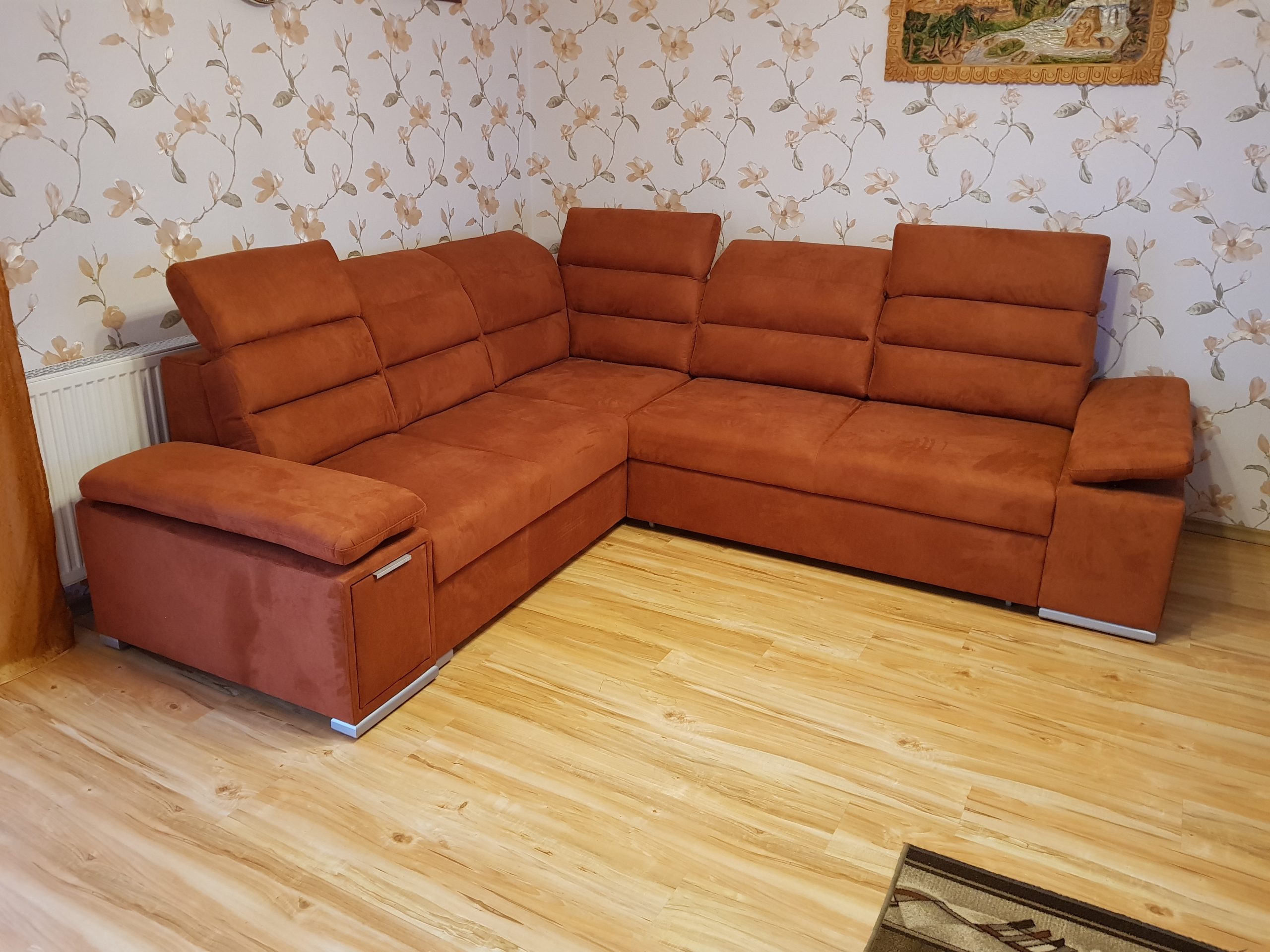 Narożnik LARGO dwa boki , barek