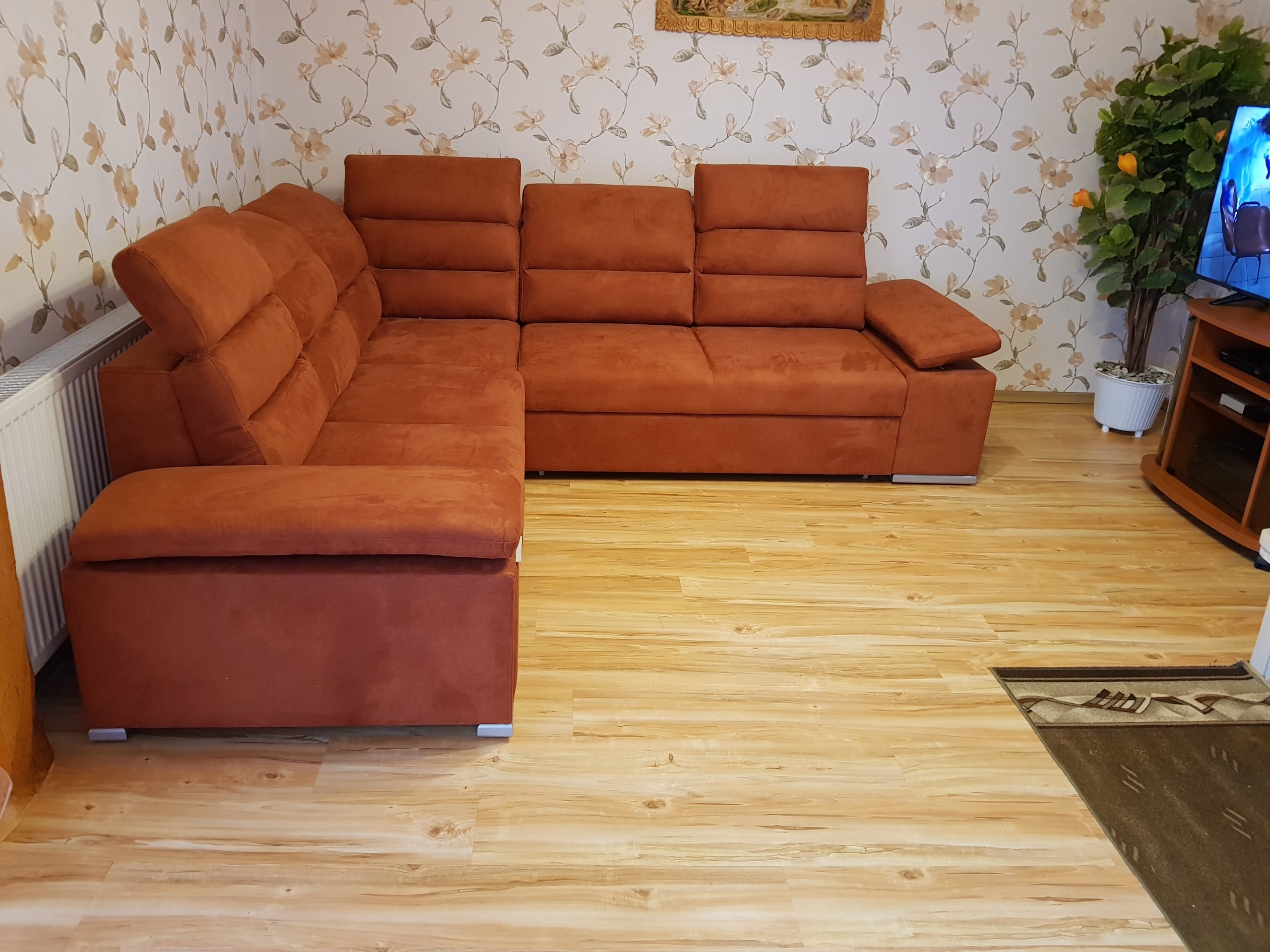 Narożnik LARGO dwa boki , barek