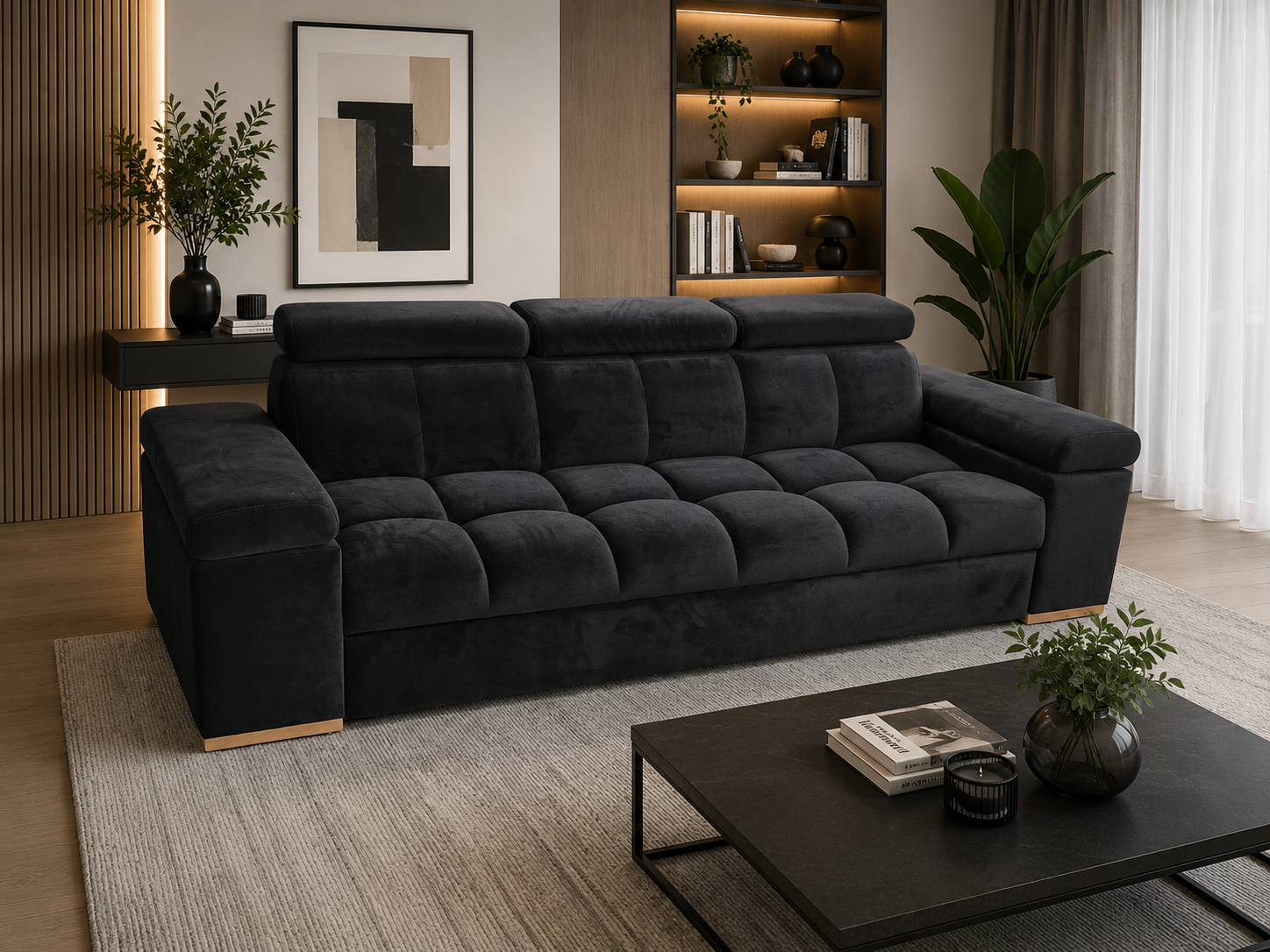 Sofa FLORENCJA regulowane podłokietniki